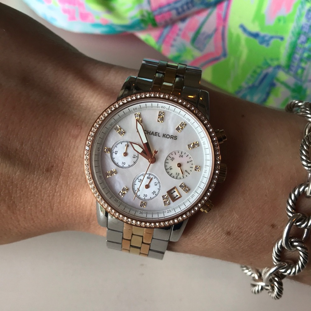 Michael Kors Women’s Quartz Chronograph Watch